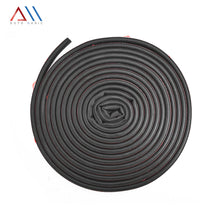 Load image into Gallery viewer, Rollo de hule adhesivo sellador 5mts. Negro