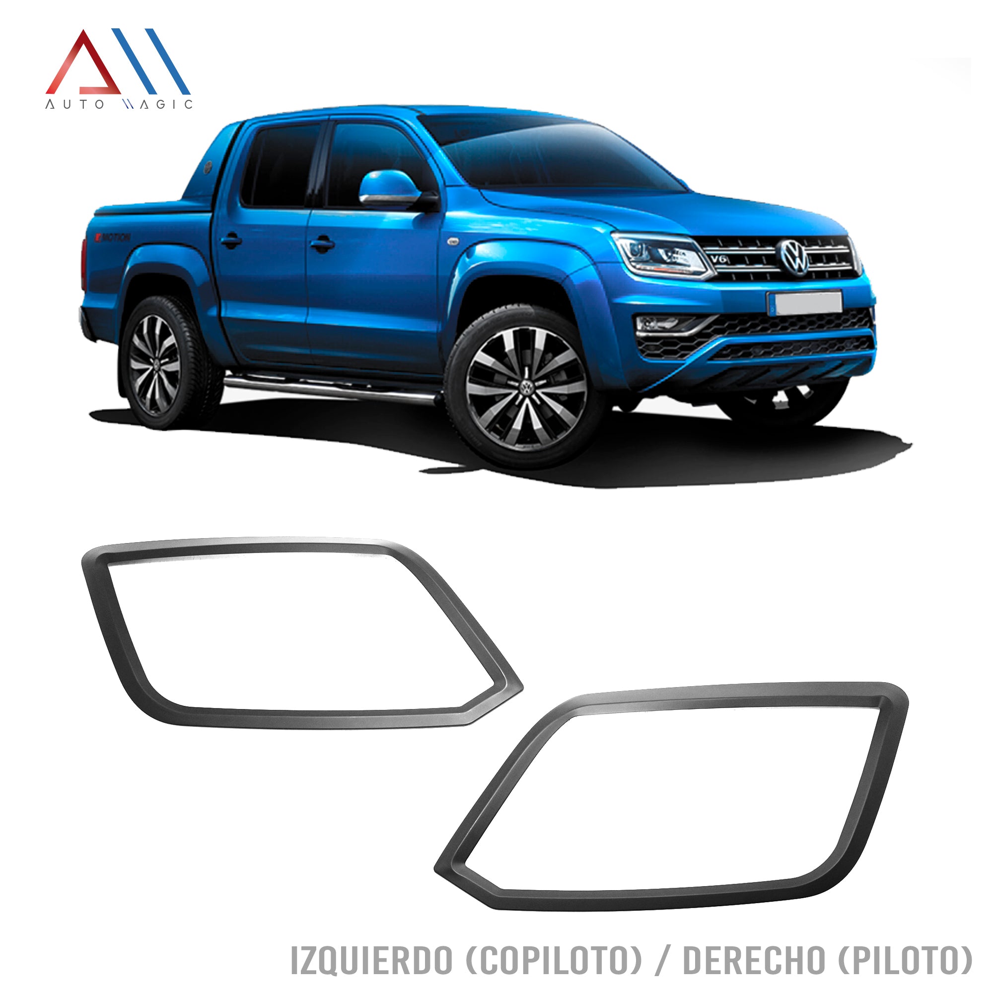 Marcos de faros Amarok 08-20