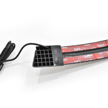 Load image into Gallery viewer, Spoiler de cajuela LED secuencial recortable tipo fibra de carbon 1.30mts