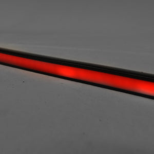 Spoiler de cajuela LED secuencial recortable negro  1.30mts