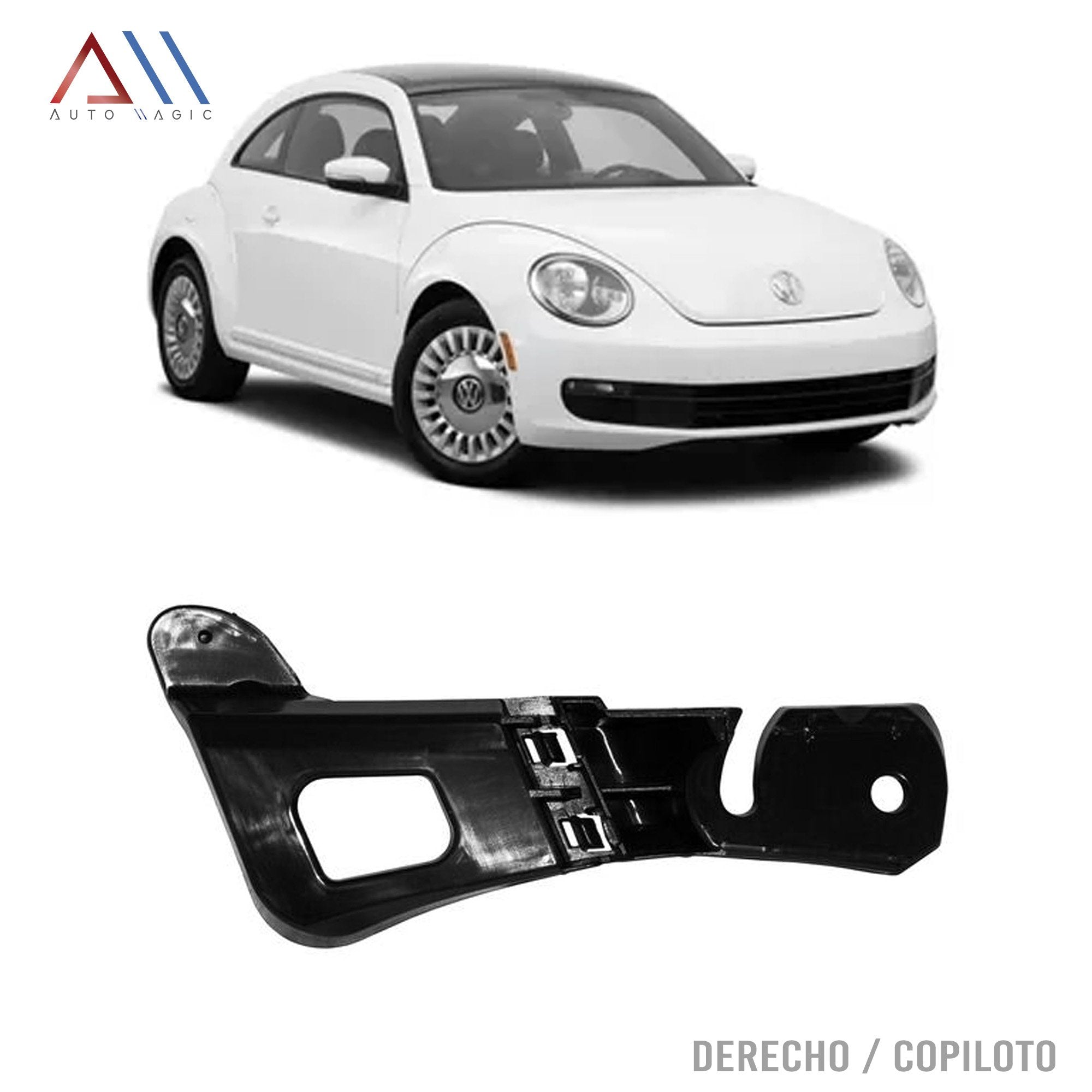 Soporte guia Beetle 12-16 defensa del. der.