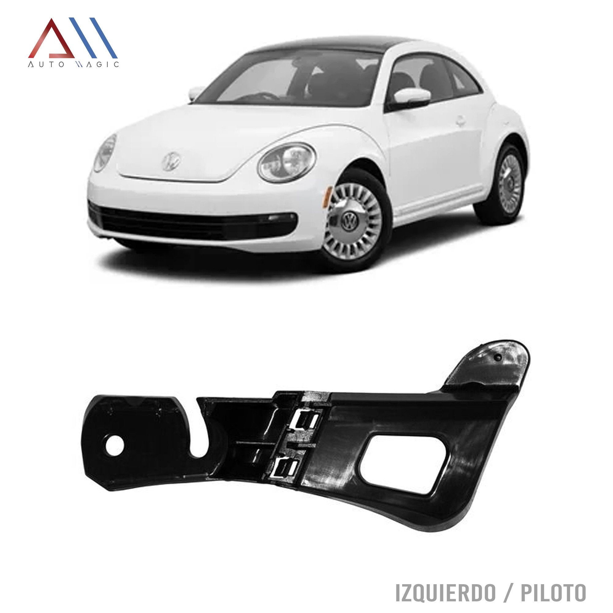 Soporte guia Beetle 12-16 defensa delentera izquierdo